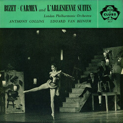 Georges Bizet / London Philharmonic Orchestra / Anthony Collins (2) / Eduard van Beinum Carmen And L'Arlesienne Suites Vinyl LP USED