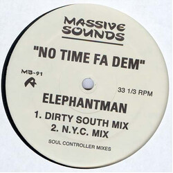 Elephant Man / King Kong / Anthony B / Burro Banton / Bounty Killer No Time Fa Dem / Unity Medly / Fire Dub USED VINYL 12INCH 33 S RPM