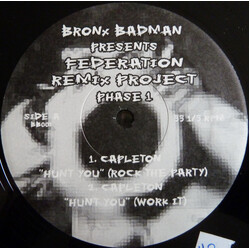 Bronx Badman / Federation Sound Remix Project Phase 1 USED VINYL 12INCH 33 S RPM