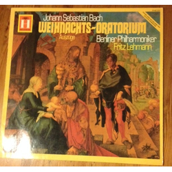 Johann Sebastian Bach / Berliner Philharmoniker / Fritz Lehmann Weihnachts-Oratorium Auszüge Vinyl LP USED