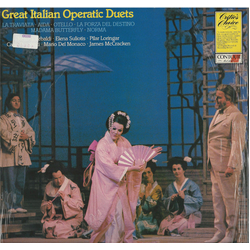 Various Great Italian Operatic Duets Vinyl LP USED