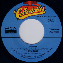 Rose Royce Car Wash USED VINYL 7INCH REISSUE