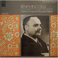 Beniamino Gigli Sacred Songs And Favourite Ballads Vinyl LP USED