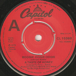 A Taste Of Honey Boogie Oogie Oogie VINYL 7" USED