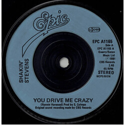 Shakin' Stevens You Drive Me Crazy USED VINYL 7INCH 45 RPM SINGLE STEREO