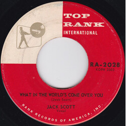 Jack Scott What In The World's Come Over You / Baby, Baby USED VINYL 7"