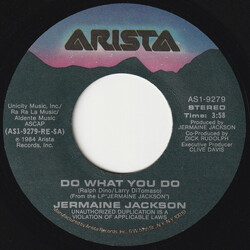 Jermaine Jackson Do What You Do VINYL 7" USED