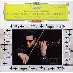 Wolfgang Amadeus Mozart / Wolfgang Schneiderhan / Hans Schmidt-Isserstedt Violinkonzerte D-dur KV 218 Und A-dur KV 219 Vinyl LP USED