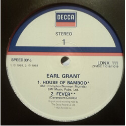 Earl Grant / Jimmy Smith / Walter Wanderley The House Of Bamboo EP USED VINYL 12INCH 45 RPM EP