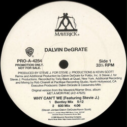 Dalvin DeGrate Why Can't We Vinyl 12" USED