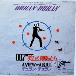 Duran Duran 007 WMri_a = A View To A Kill USED VINYL 7INCH 45 RPM SINGLE