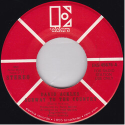 David Ackles Subway To The Country USED VINYL 7INCH PROMO