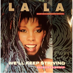 La La We'll Keep Striving USED VINYL 12INCH 45 RPM