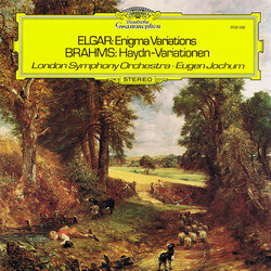 Sir Edward Elgar / Johannes Brahms / The London Symphony Orchestra / Eugen Jochum Enigma Variations / Haydn-Variationen Vinyl LP USED