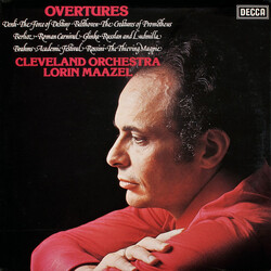 The Cleveland Orchestra / Lorin Maazel Overtures Vinyl LP USED