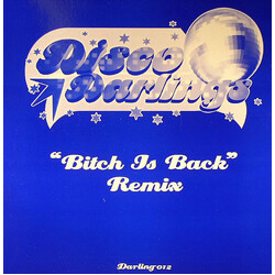 Disco Darlings Bitch Is Back (Remix) USED VINYL 12INCH WHITE LABEL