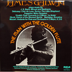 James Galway The Man With The Golden Flute Vinyl LP USED