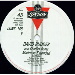 David Rudder / Charlies Roots Madness Extended VINYL 12" USED