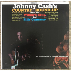 Johnny Cash / The Wilburn Brothers / Billy Grammer Johnny Cash's-Country Round-up (The Authentic Sounds Of Country & Western Music) Vinyl LP USED