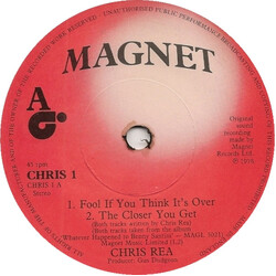 Chris Rea Fool If You Think It's Over USED VINYL 7INCH EP 45 RPM