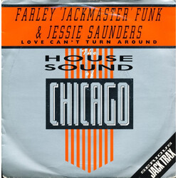 Farley "Jackmaster" Funk / Jesse Saunders Love Can't Turn Around USED VINYL 7INCH 45 RPM SINGLE