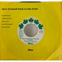 Paul McCartney & Wings Give Ireland Back To The Irish Vinyl 7" USED