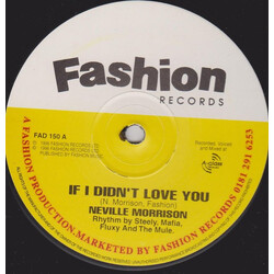 Neville Morrison If I Didn't Love You USED VINYL 12INCH