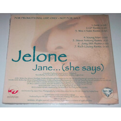 Jelone Jane...(she says) USED VINYL 12INCH PROMO