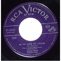 Conjunto Modelo No Hay Amor Sin Caridad USED VINYL 7INCH 45 RPM SINGLE