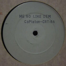 Capleton Me No Like Dem USED VINYL 12INCH 45 RPM WHITE LABEL