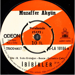 Muzaffer Akgün İbibikler Vinyl 7" USED