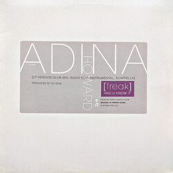 Adina Howard (Freak) And U Know It USED VINYL 12INCH 33 S RPM PROMO
