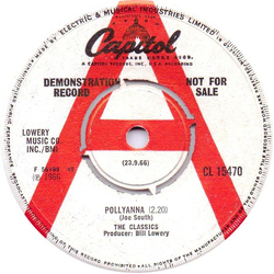 The Classics IV Pollyanna Vinyl 7" USED