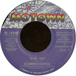 Commodores Sail On USED VINYL 7INCH 45 RPM