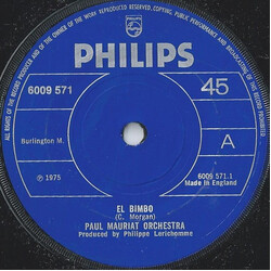Paul Mauriat And His Orchestra El Bimbo USED VINYL 7INCH 45 RPM SINGLE