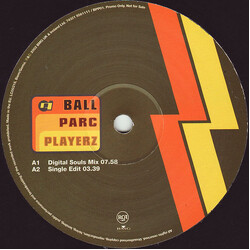 Ball Parc Playerz Of R Timez USED VINYL 12INCH PROMO