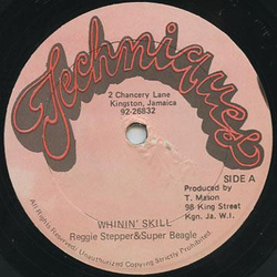 Reggie Stepper / Super Beagle Whinin' Skill Vinyl 12" USED
