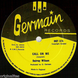 Delroy Wilson / Germain All Stars Call On Me USED VINYL 12INCH 45 RPM