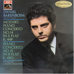 Daniel Barenboim / English Chamber Orchestra / Wolfgang Amadeus Mozart Piano Concerto No. 14 In E-Flat, K. 449;  Piano Concerto No. 15 In B-Flat, K. 4