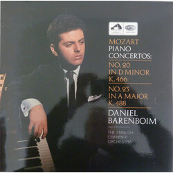 Wolfgang Amadeus Mozart / Daniel Barenboim / English Chamber Orchestra Piano Concertos: No.20 In D Minor K.466 / No.23 In A Major K.488 Vinyl LP USED