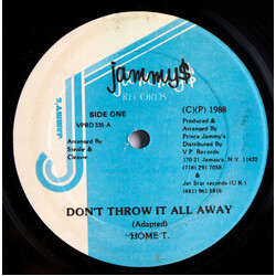 Home T Don't Throw It All Away USED VINYL 12INCH