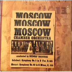 Wolfgang Amadeus Mozart / Franz Schubert / Moscow Chamber Orchestra / Rudolf Barshai Symphony No.40 In G Minor, K.550 / Symphony No.5 In B Flat Major 