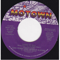 Lori Perry / Gerald Alston / Keith John Hard To Say / Why Don't We Try USED VINYL 7INCH 45 RPM SINGLE