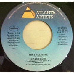 Ca$hflow Mine All Mine USED VINYL 7INCH 45 RPM STEREO