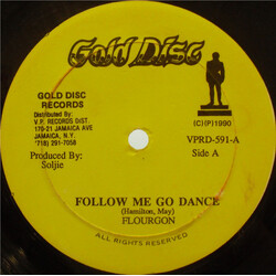 Flourgon Follow Me Go Dance USED VINYL 12INCH