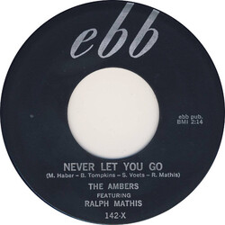 The Ambers (2) / Ralph Mathis I'll Make A Bet / Never Let You Go USED VINYL 7INCH 45 RPM