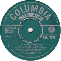 Benny Goodman And His Orchestra Benny Goodman & His Orchestra USED VINYL 7INCH 45 RPM EP MONO
