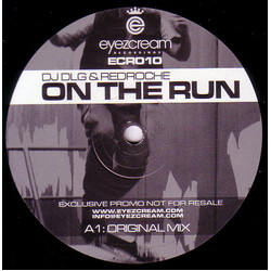 DJ DLG / RedRoche On The Run USED VINYL 12INCH PROMO SINGLE SIDED