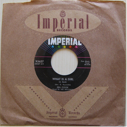 Ira Cook What Is A Girl Vinyl 7" USED
