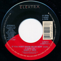Simply Red If You Don't Know Me By Now USED VINYL 7INCH 45 RPM SINGLE